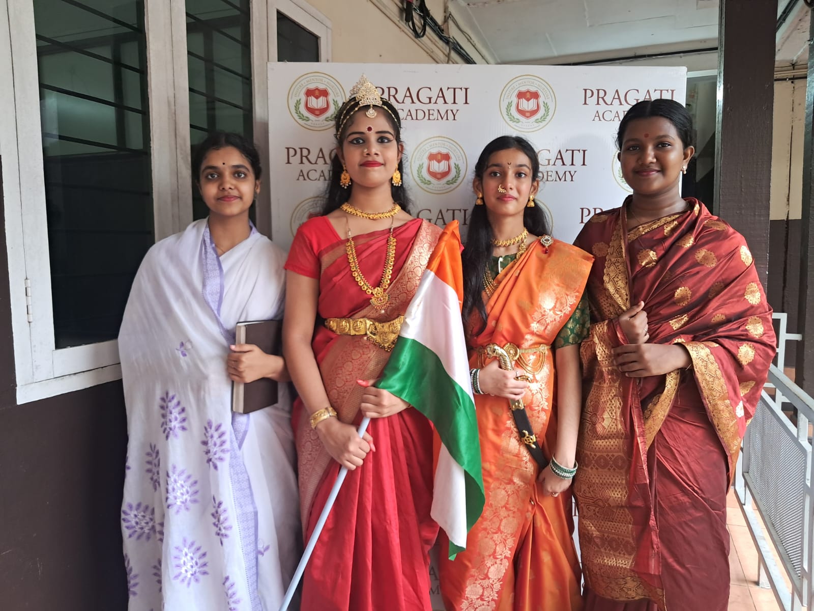 Students learning at Pragati